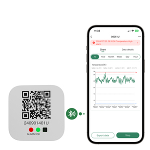 For Smart <strong>Sensor</strong> Phone App BLE Wireless <strong>Temperature</strong> &amp; Humidity Data <strong>Logger</strong> with OEM &amp; ODM Customization Support - Product Image 1