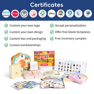 High-quality Affirmation Cards Personalization Printing Positive Daily Custom Affirmation Cards with Stand