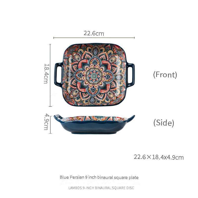 9-inch double-eared ingot bowl