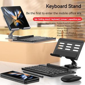 Soporte plegable para teclado con Bluetooth, soporte giratorio 360 para teléfono Samsung Z Fold4 Fold3 Fold2 Fold1, novedad - Product Image 2
