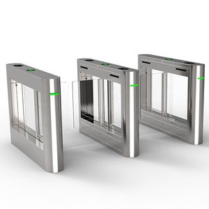 RFID Optical Access Control System Automatischer Sicherheits eingang Swing Barrier Gates Drehkreuz Zum Verkauf - Product Image 2
