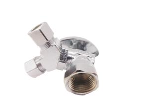 זווית פליז בלחץ גבוה שסתום 1/2 "Fip x 3/8" od <span class=keywords><strong>comp</strong></span> x 3/8 "od <span class=keywords><strong>comp</strong></span> cp x" od <span class=keywords><strong>comp</strong></span> cp x "od <span class=keywords><strong>comp</strong></span> cp x, עיצוב יציאה מלאה למערכות גז תעשייתיות