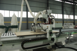 Linea di mobili per pannelli Router di CNC lavorazione del legno carico e scarico automatici Nesting armadio CNC che fa il prezzo della macchina - Product Image 5