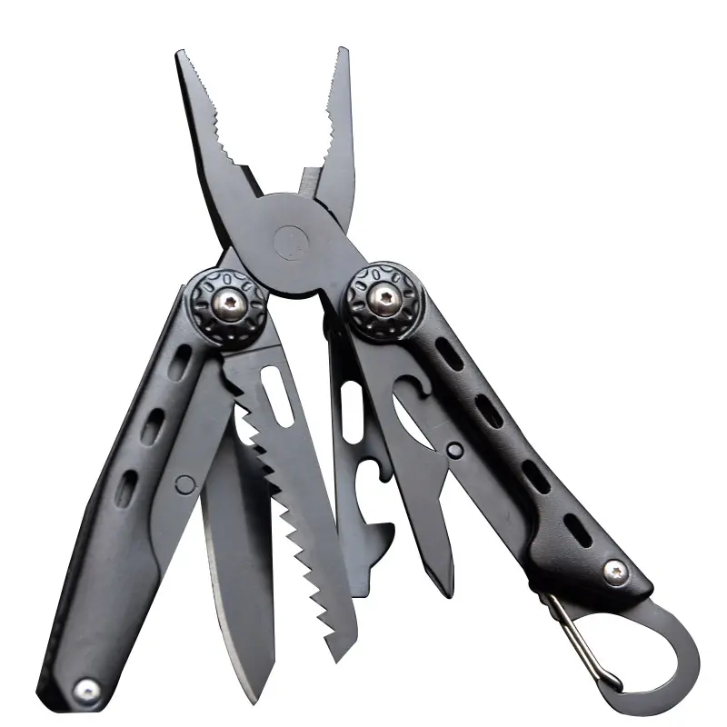 Drop Shipping Multifunction Knife Pliers Amazon Hot Selling Stainless Steel Folding Pliers Outdoor EDC