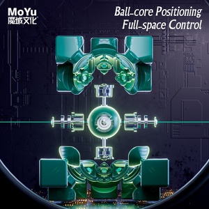 MoYu Weilong WRM V9UVコーティングされた磁気浮上ボールコアポジショニングシステムプレーヤーのためのプロフェッショナルな調整可能な磁気速度マジックキューブ - Product Image 6