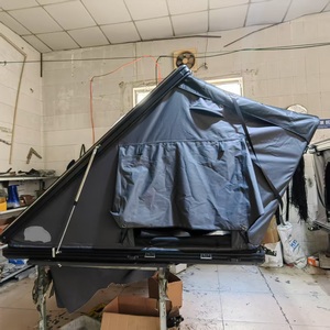 QDサマーテント大スペース屋外キャンプ三角車屋根キャンバスはしご付属品付き