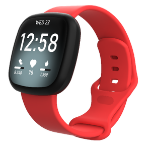 Cho Fitbit cảm giác 2/Versa 3/Versa 4 tương thích Silicone Smartwatch dây đeo có thể điều chỉnh dây đeo cổ tay ban nhạc correa - Product Image 2