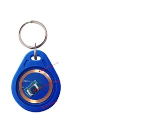 Daire erişim kontrol sistemi için RFID otel odası anahtarı EM4200 125khz su geçirmez ABS Keytag Rfid Keyfob - Product Image 5