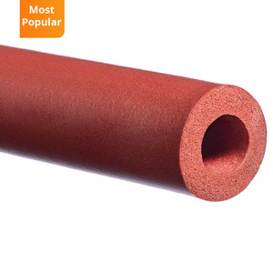ท่อฉนวนโฟมยางนุ่มพร้อมบริการตัดตามสั่งท่อฟองน้ำซิลิโคนทรงกลมสีดำ - Product Image 1