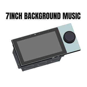 2024新しいタイプ7インチAndroid 11 2ゾーン8スピーカー出力アンプTUYAzigbeeゲートウェイスマートコントロールパネルウォールアンプ - Product Image 4