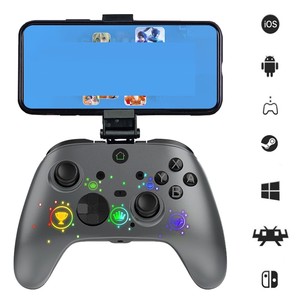 2.4G BT interruttore Controller Wireless con luce RGB per PC/P3/Android /IOS - Product Image 6