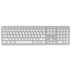 Hoya personalizado OEM Ultra delgado portátil ergonómico inalámbrico para teclado Bluetooth para PC portátil cuatro modos de interruptor interfaz USB nuevo - Product Image 1