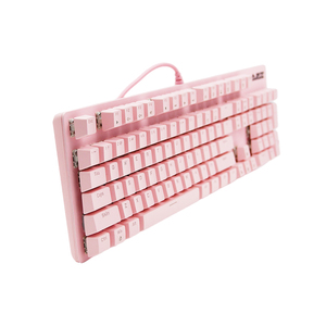Ajazz Pink Mechanical Gaming <strong>Keyboard</strong> Blue Switch 104 <strong>Keys</strong> US Layout QWERTY Cute Led Light Gamer Mechanical <strong>Keyboard</strong> - Product Image 2