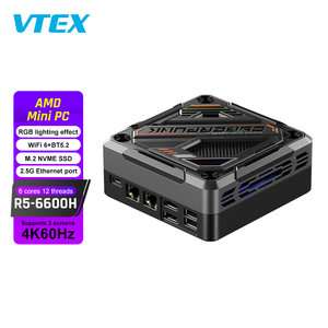 低コストAmd R7-7840Hs Mini Pc産業用デスクトップコンピューターPc Type-C充電、3つの画面の同時出力 - Product Image 1