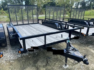 DOT批准的北美7x14 7x16双轴公用事业/全地形车/汽车拖车