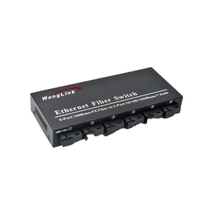 用于网络解决方案的高质量10/100/1000 Mbps PoE交换机6 SFP光纤端口2 RJ45反向PoE传输距离100m - Product Image 3