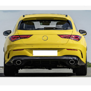 Uygun için Benz CLA sınıf W118 modifiye CLA 45 AMG ön tampon düzeneği vücut kiti - Product Image 6