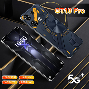 2025 GT10 Pro โทรศัพท์มือถือเล่นเกม5G มาพร้อม108MP ด้านหลังกล้องซีพียูแกนหลัก Deca ซิมคู่16G แรม1T การจัดเก็บดร็อปชิป - Product Image 4