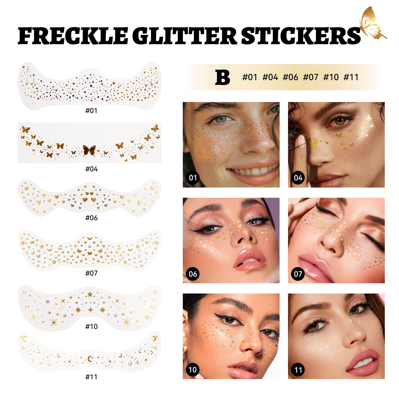 Set b-6-piece pack