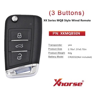 Arayüz XKMQB5EN VW MQB 2nd nesil akıllı anahtar 3 düğmeler evrensel uzaktan anahtar XKMQB1EN yükseltilmiş versiyonu - Product Image 3