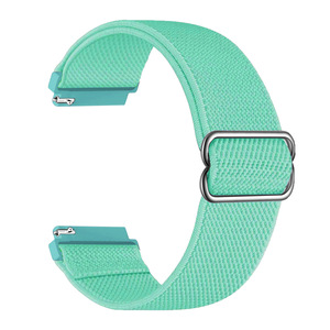 Pulseira de relógio esportiva ajustável de nylon com laço de 20/22 mm para Samsung Galaxy Watch 3 45 mm/Gear S3