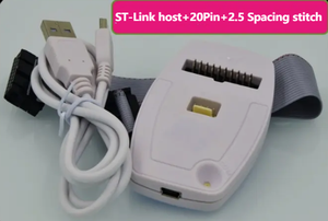 100% downloader emulatore Debugger originale supporta schede di sviluppo STM32/STM8 scheda adattatore 7 cavi - Product Image 2