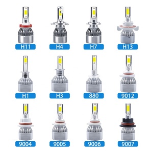 ระบบไฟอัตโนมัติแบบ COB หลอดไฟ <span class=keywords><strong>LED</strong></span> สำหรับรถยนต์ H1 H7 H4 9005 9006 9007 9012 36W 6000K C6ไฟหน้า <span class=keywords><strong>LED</strong></span> - Product Image 6