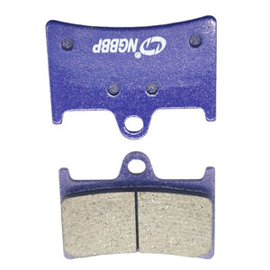 Fa252 Hữu Cơ phanh miếng đệm cho yamama fzs 600 fazer fz6 fazer S2 YZF 600 r <span class=keywords><strong>thundercat</strong></span> YZF <span class=keywords><strong>R6</strong></span> MT-07 Tracer 700 - Product Image 2