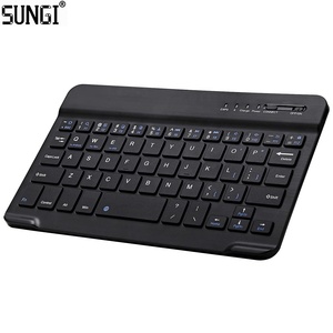 Ultra-Slim <strong>Bluetooths</strong> <strong>Keyboard</strong> Portable Mini Wireless <strong>Keyboard</strong> Rechargeable for Apple iPad iPhone Samsung Tablet Phone IOS Wins - Product Image 1