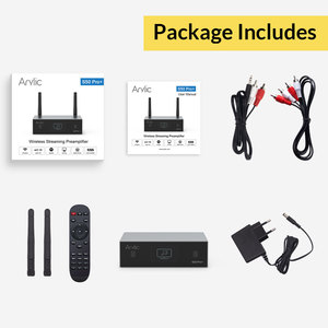 S50 Pro + Home Theater Wireless Multiroom System Analag Entrada digital Salida Streaming Preamplificador - Product Image 6