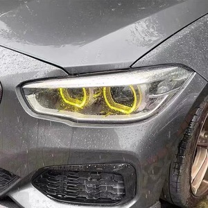 BMW 1 serisi için M135 M140 125 120 118 CSL gündüz farları F21 limon sarı DRL far modülü yeni durum