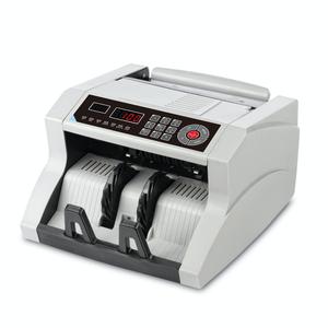 Contador de divisas de la máquina de conteo de dinero con detección de billetes falsos para varias monedas - Product Image 4