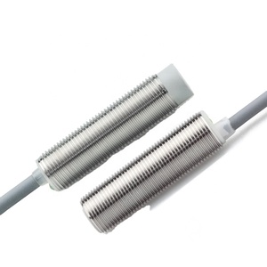 KJT圆柱形NPN PNP NO NC M12预接线DC交流红外感应接近开关传感器 - Product Image 1