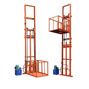 Customizable Rail Hydraulic Lift Freight Elevator 1 Ton 12 Meters <strong>Warehouse</strong> Cargo <strong>Loading</strong> <strong>and</strong> <strong>Unloading</strong> <strong>Platform</strong> Equipment - Product Image 5