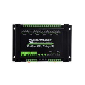 Modulo relè industriale Modbus RTU 8-ch (B) con interfaccia RS485, circuiti di protezione Multi isolamento, alimentatore 7 ~ 36V