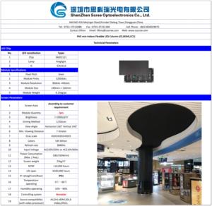 Led modülü p3 stokta açık ve kapalı modüler led ekran P2 P2.5 P2.9 P3 p4 P5 P6 P7.62 P8 P10 reklam için led modülleri - Product Image 5