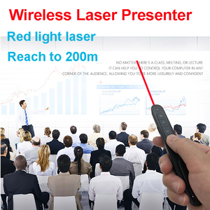 Presentatore Laser wireless Powerpoint da 2.4Ghz con Clicker di presentazione del presentatore rosso laser per telecomando PPT Flip Pen - Product Image 6