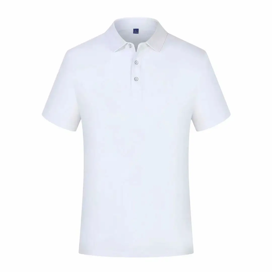 Polo en coton cosmétique pour hommes, t-shirt personnalisé de marque en spandex, vente en gros, de la chine