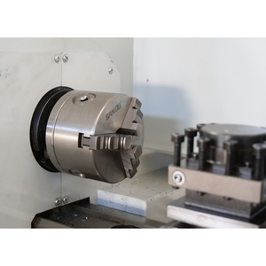 <strong>Cnc</strong> <strong>Lathe</strong> CNC210 Metal Mini <strong>Cnc</strong> <strong>Lathe</strong> <strong>Machine</strong> with <strong>Siemens</strong> System Controller - Product Image 4