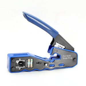 คีมหนีบสายเคเบิลเครือข่าย RJ45หนีบง่ายเครื่องมือ CAT5E สาย CAT7 CAT6 - Product Image 3