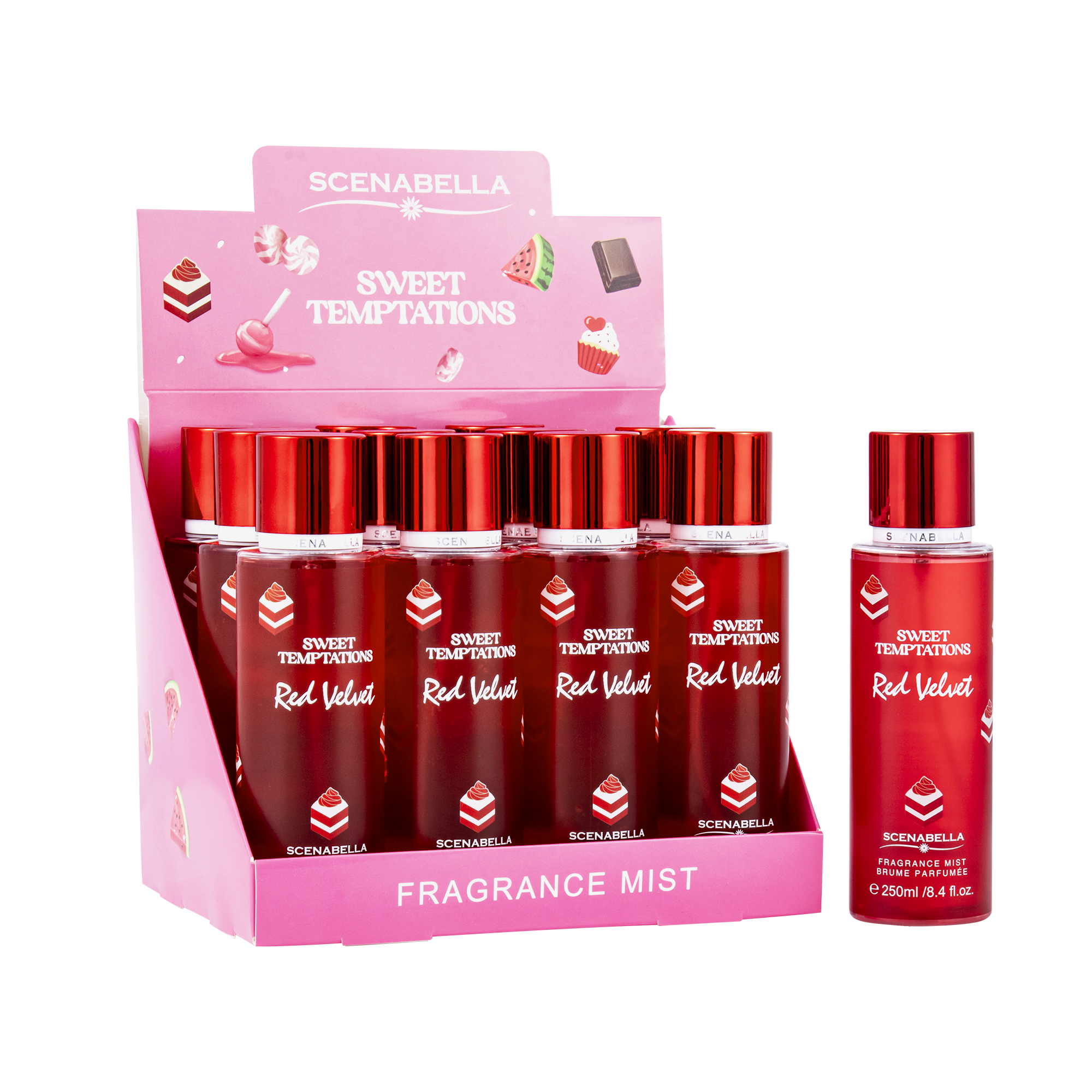 Velours rouge douce tentation