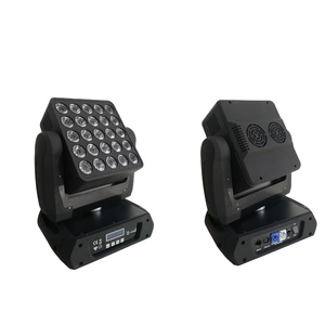 5x5 Matrix 25x10W RGBW 4 in1 Quad Color Led pixel di controllo fascio di luce mobile Dj Ktv luci da palcoscenico - Product Image 6