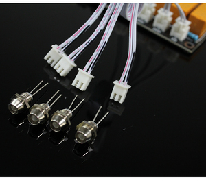 AC/DC <strong>4</strong> <strong>input</strong> <strong>1</strong> <strong>output</strong> Audio <strong>Input</strong> Signal Selector Relay Board Stereo Signal Switching Amplifier Board RCA For Speakers