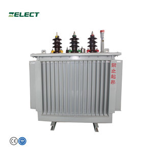 100 KVA 33KV至400V三相极安装油浸式配电中压高压变压器100KVA 33KV/400V