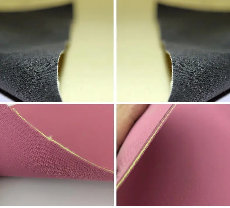 Tela de aramida recubierta de silicona resistente a altas temperaturas para tela de fuelle de pasarela