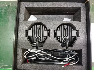 מערכת תאורה אוטומטית 12v 24v 3.5 אינץ 3w ערפל מנורת נהיגה ספורט מחוץ לכביש הוביל אורות עבודה לרכב רכב משאית