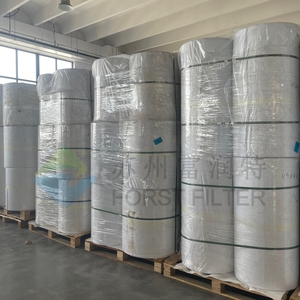 Có thể giặt Bộ Lọc tổng hợp phương tiện truyền thông cuộn vải PTFE Spun ngoại quan Polyester Bộ lọc không khí phương tiện truyền thông - Product Image 5