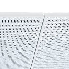 Sıcak satış Modern tasarım 2x4 Panel alüminyum asma tavan Metal fayans ses geçirmez yanlış damla tavan dekorasyonu yapı