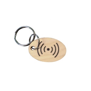 <strong>Customized</strong> Wooden NFC <strong>Tag</strong> 13.56mhz RFID NFC Wood Key <strong>Tags</strong> for Access Control - Product Image 3