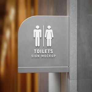 Brandnewsign חנות חדשה עבור לוח גישה לחדר אמבטיה עם איכות גבוהה